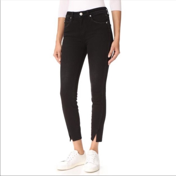 AMO High Rise Twist Black Magic Jeans 26 - Picture 1 of 9
